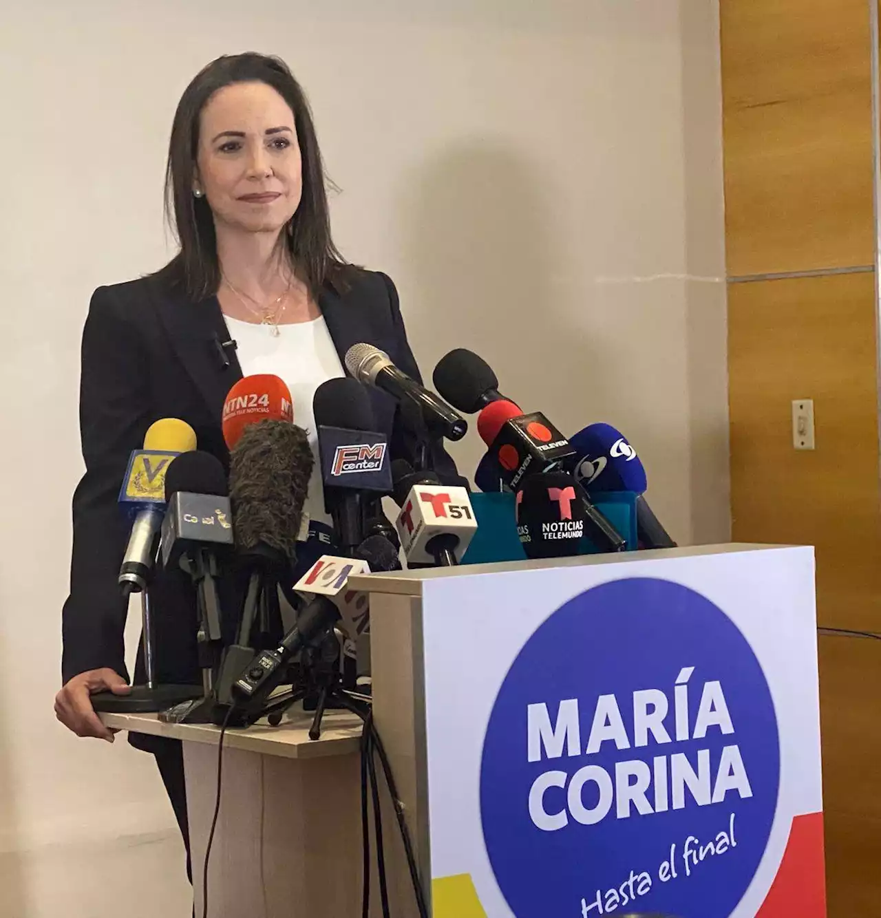 “Inhabilitación es un acto de cobardía”: opositora venezolana María Corina Machado