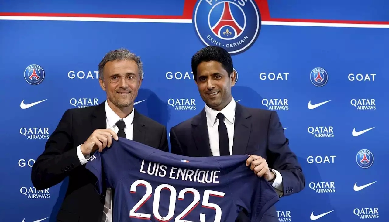 El PSG presentó a Luis Enrique como uno de los mejores entrenadores del mundo