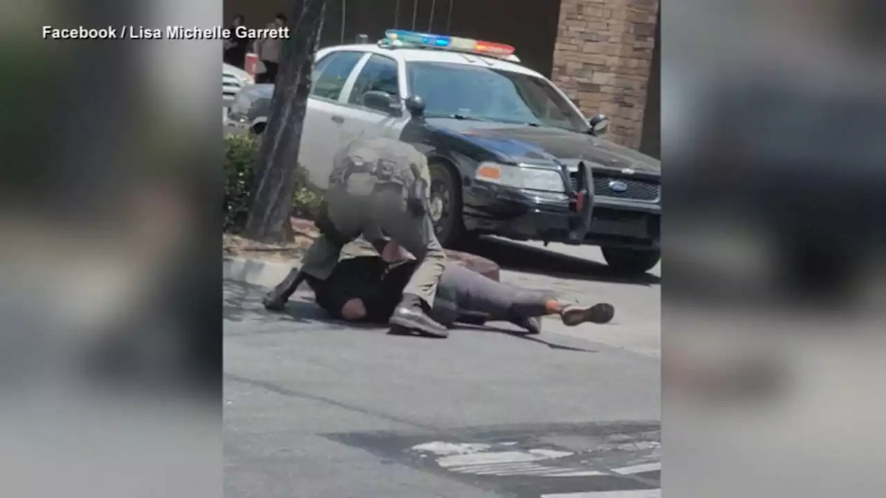 Caught on video: Los Angeles County deputy throws woman to ground outside grocery store