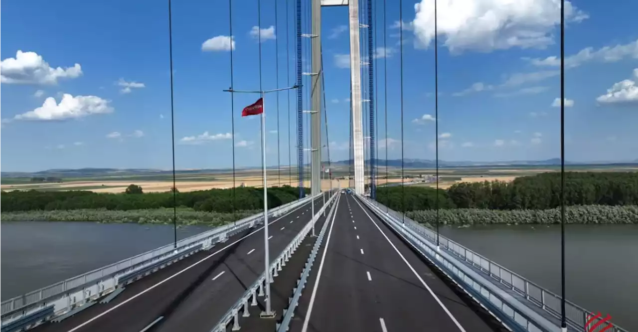 A Braila in Romania Webuild inaugura ponte sul Danubio