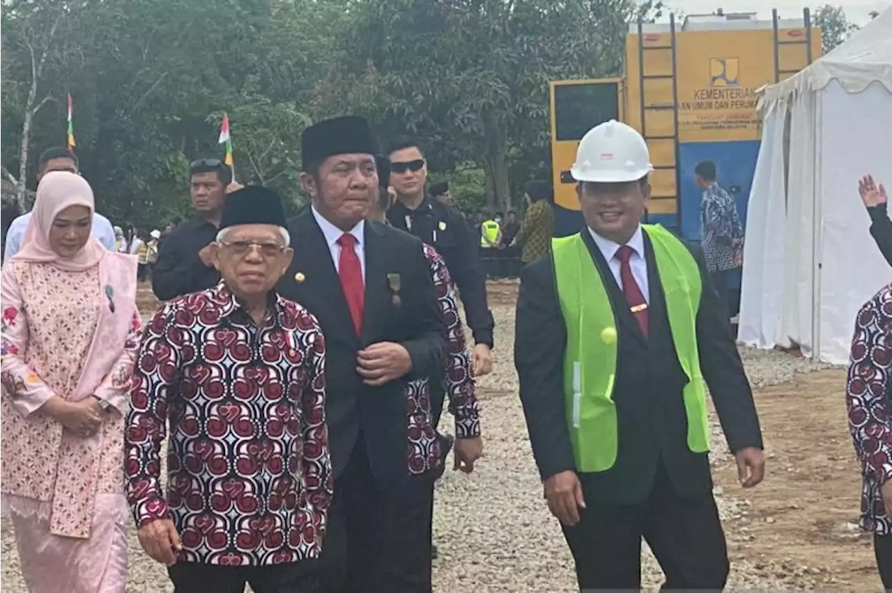 Wapres tinjau program Bedah Rumah di Desa Rimba Balai Banyuasin Sumsel