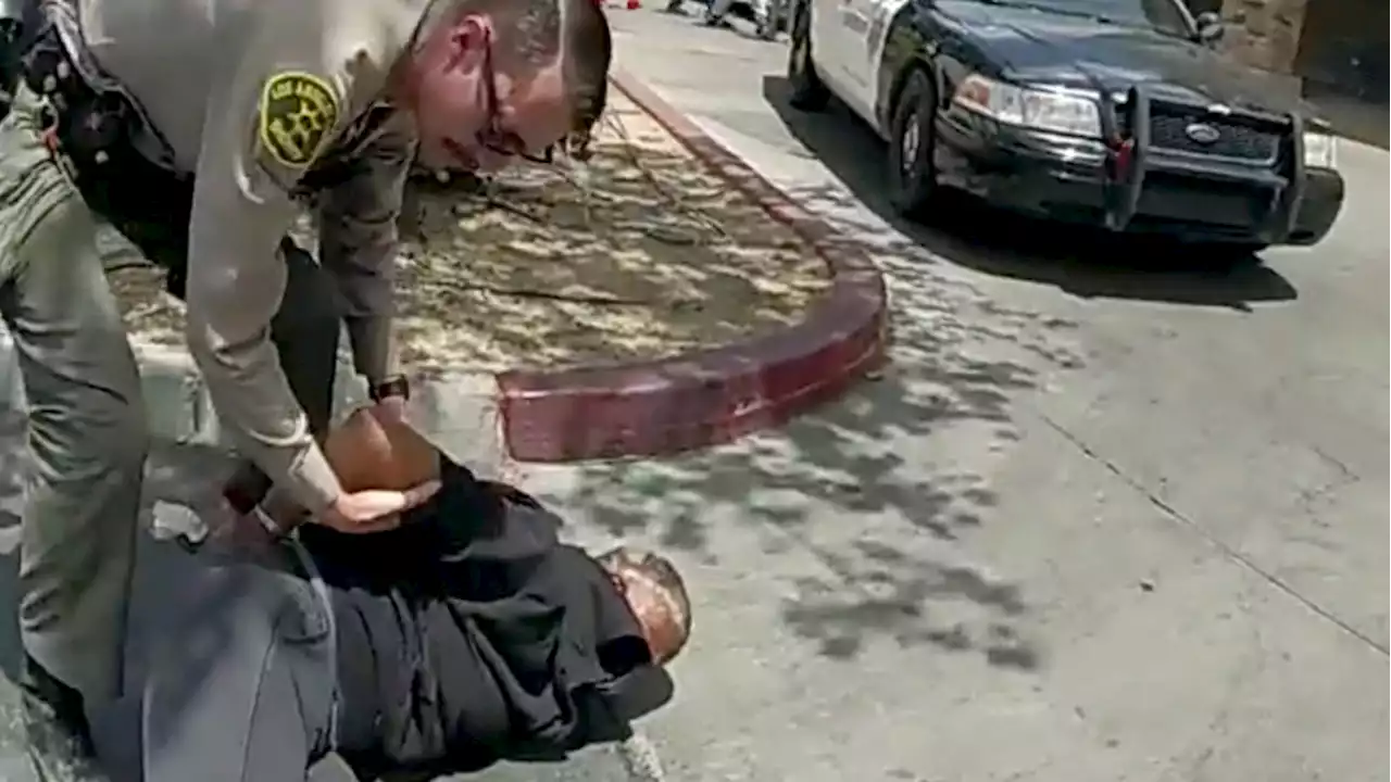 Video shows Los Angeles deputy tackling, pepper-spraying woman in face