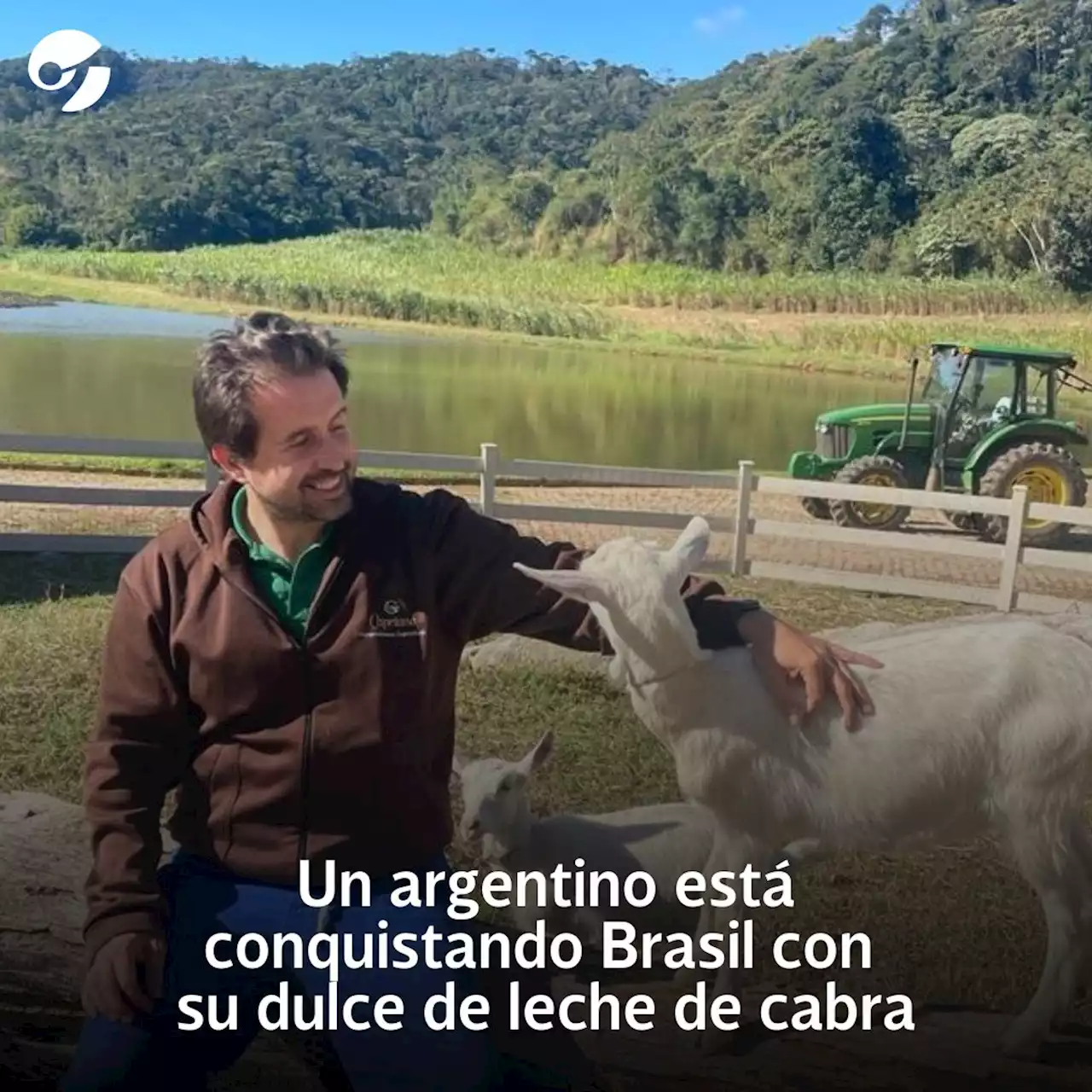 El argentino que está conquistando Brasil con su dulce de leche de cabra