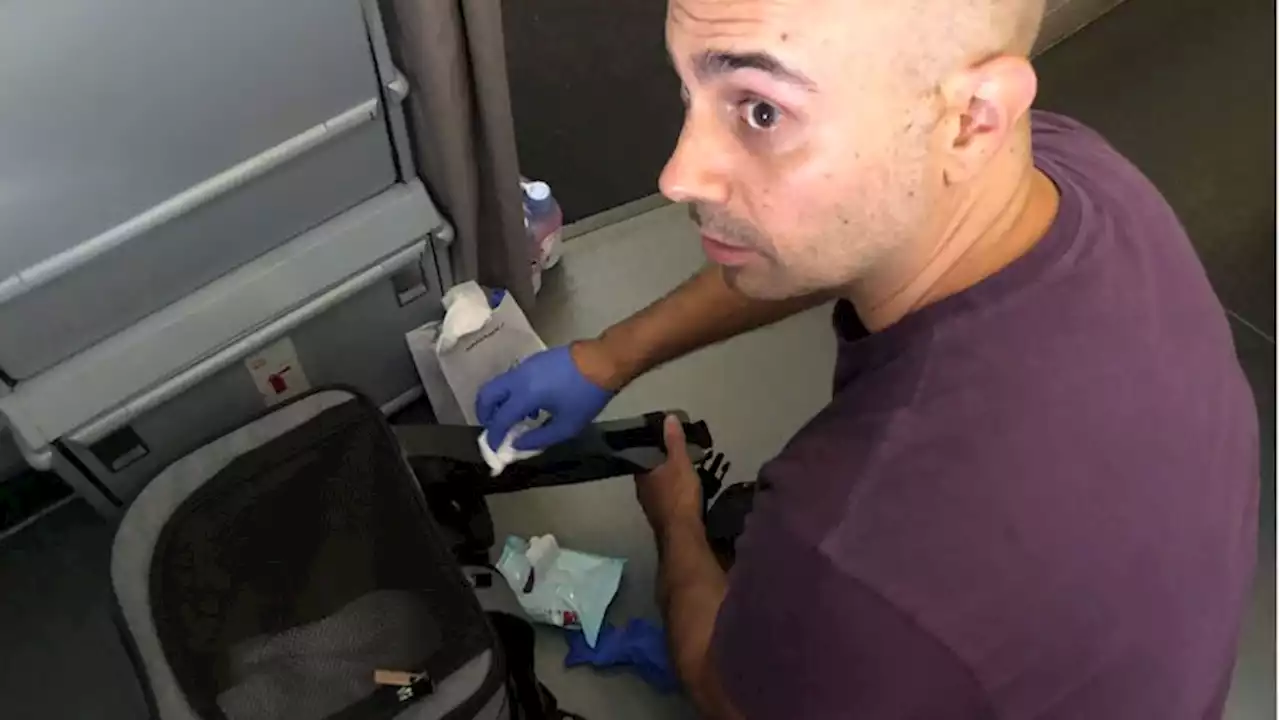 Airline passenger finds plane floor soaked in blood | CNN