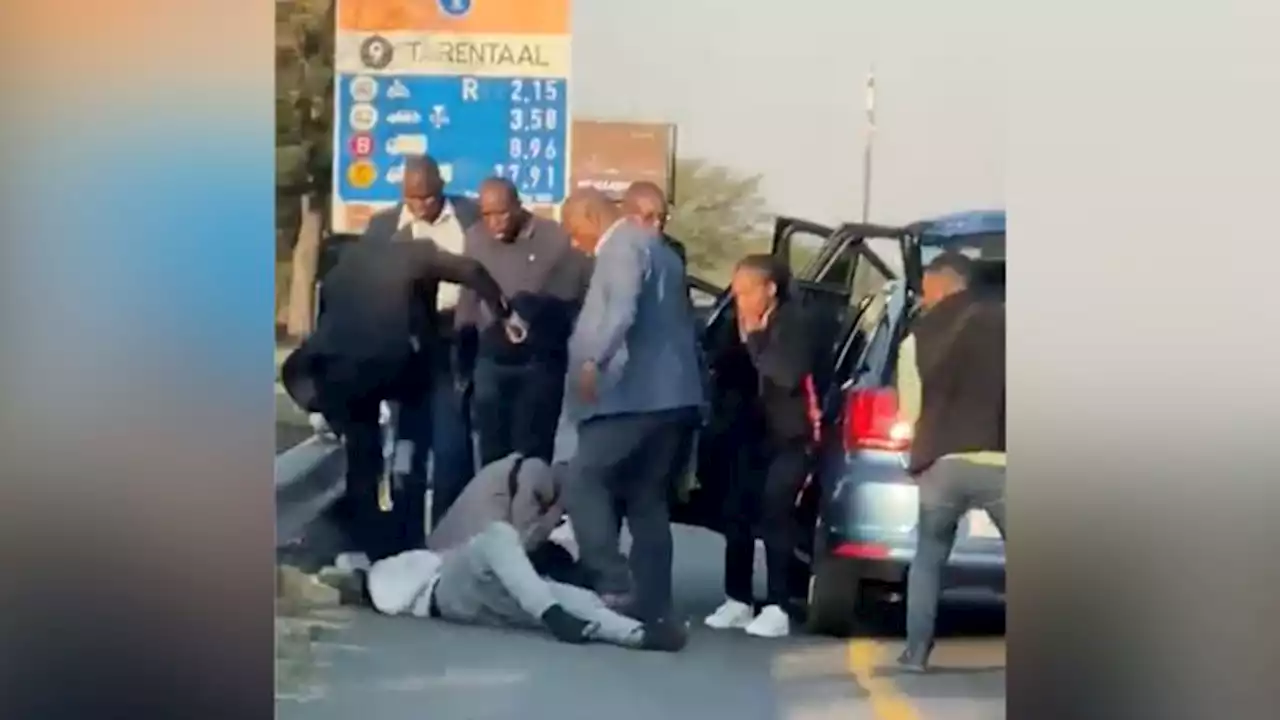 South Africa deputy president's police escorts face charges after being filmed in highway attack | CNN