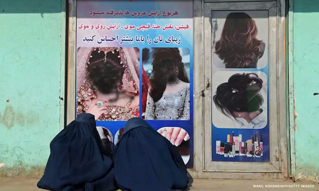 Taliban compounds misery for women in Afghanistan with order to close all beauty salons