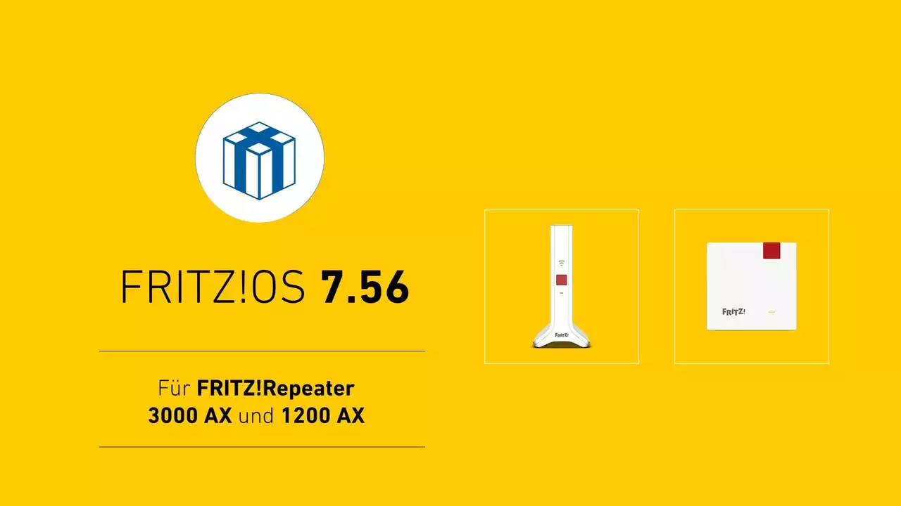 Fritz!OS 7.56: Zwei weitere AVM-Geräte erhalten das umfangreiche Update