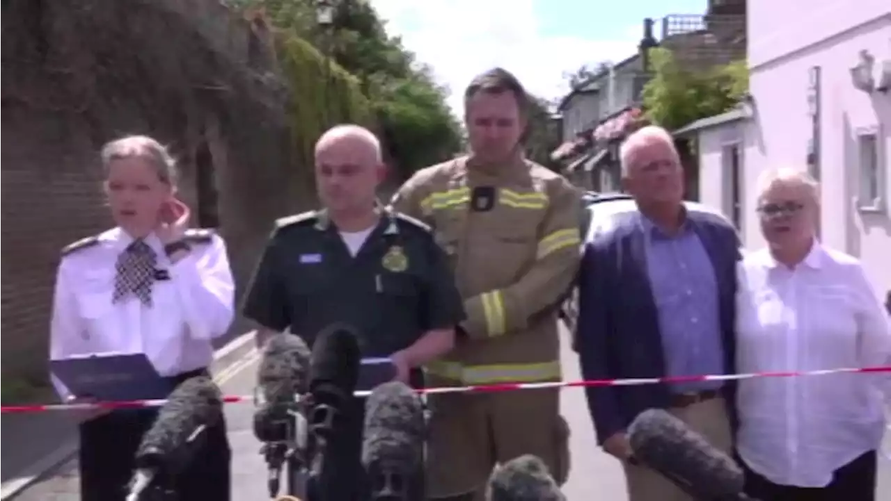 Cop in tears as she confirms death of girl after Land Rover crashed into school