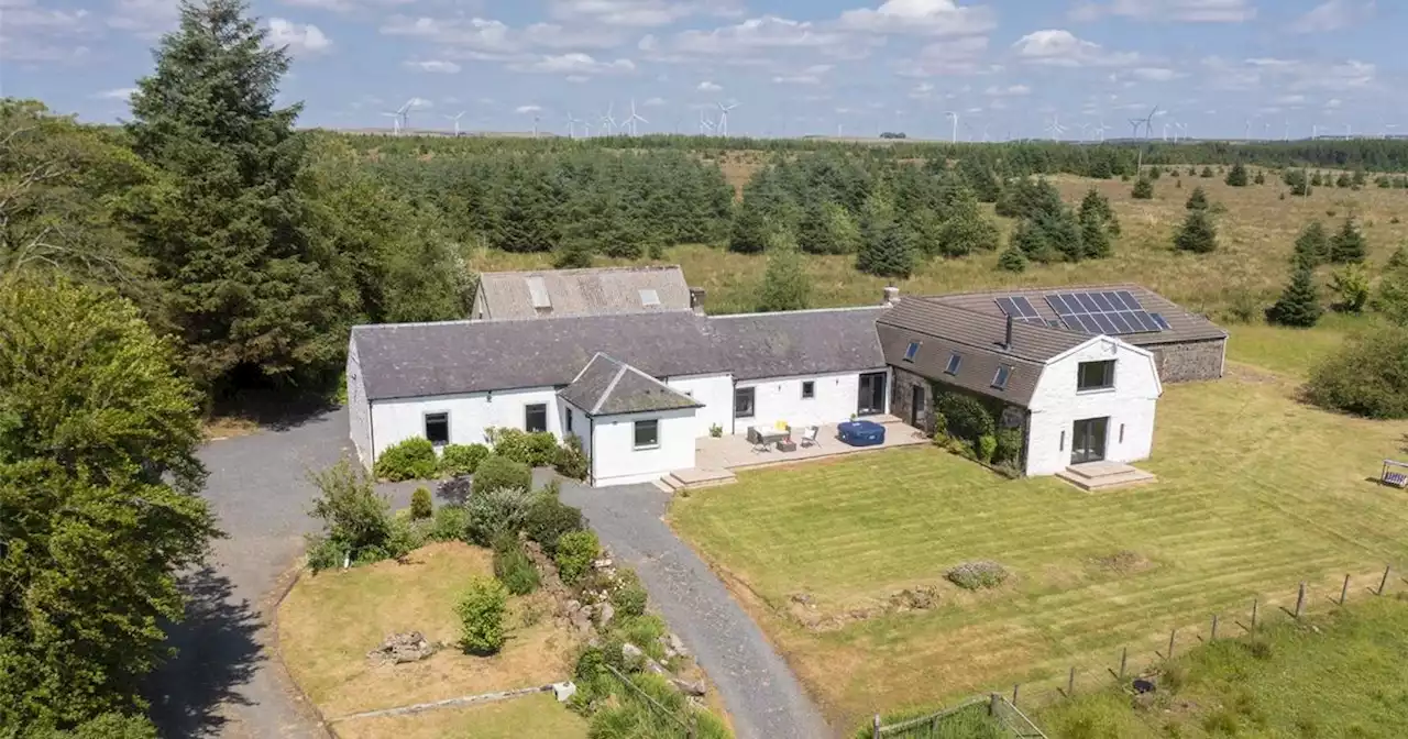 Normal-looking three-bed Scottish family farm is breathtaking inside