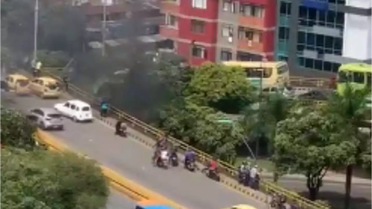 Este es el balance que dejó el caos en Bucaramanga por la muerte de motociclista