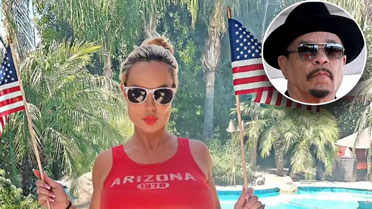 Ice-T fires back at critics slamming wife Coco Austin's racy July 4th bikini post