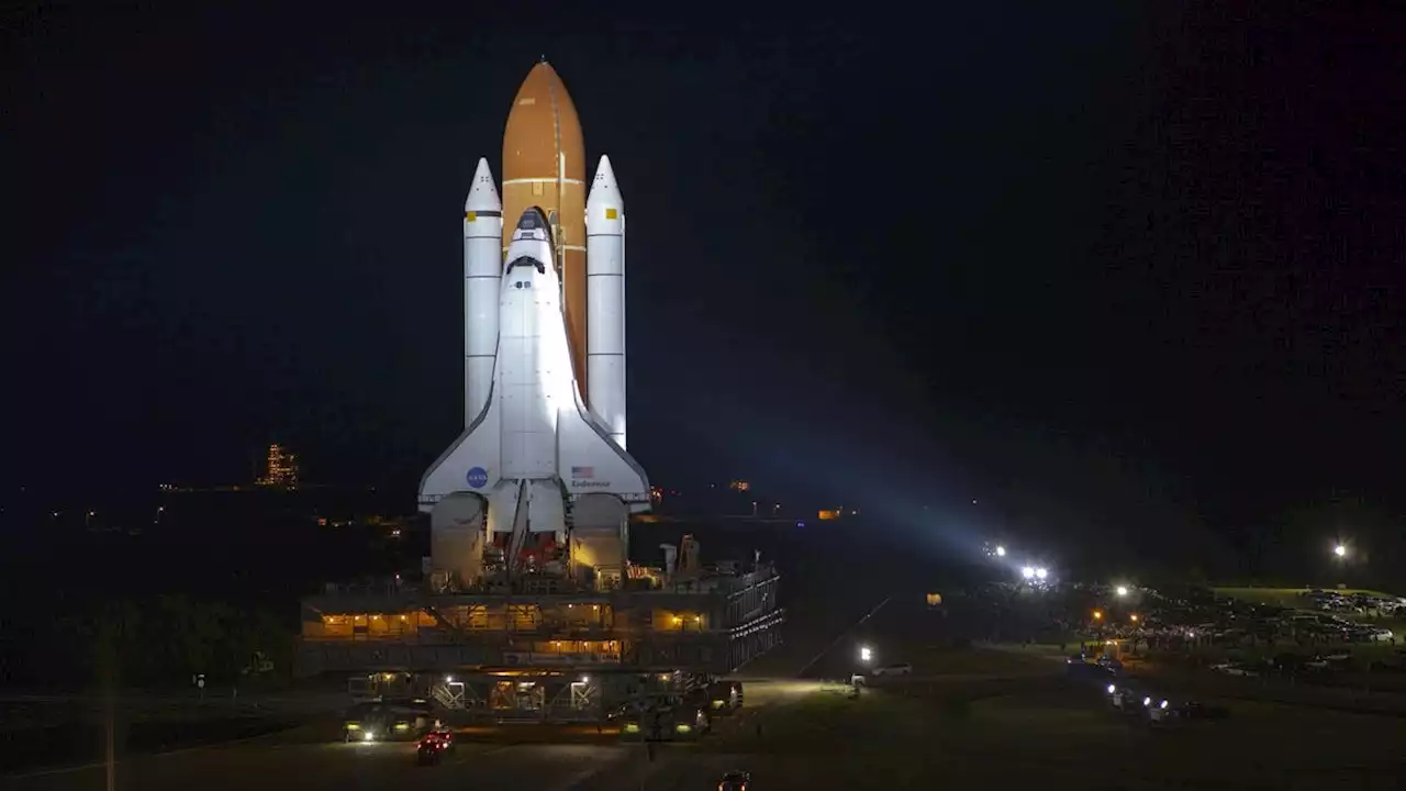 NASA's Space Shuttle Endeavour will stand tall once more