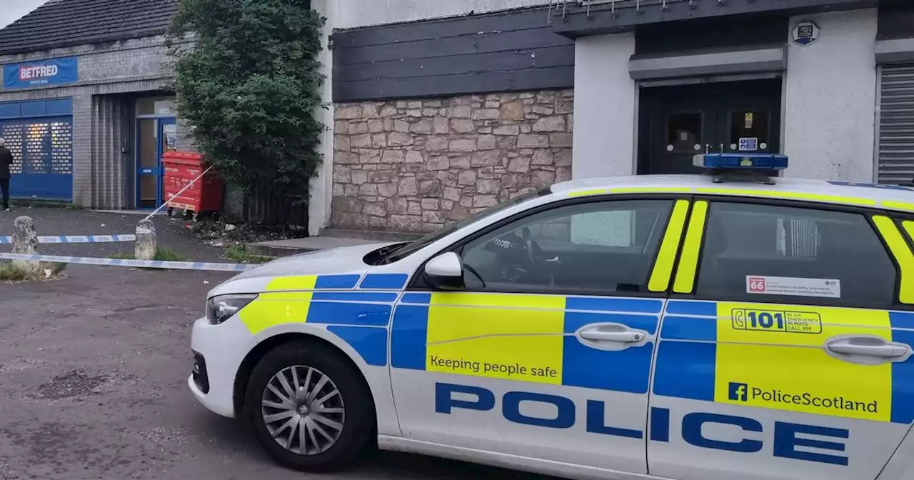 Police tape off Glasgow bar as officers stand guard after person 'attacked'