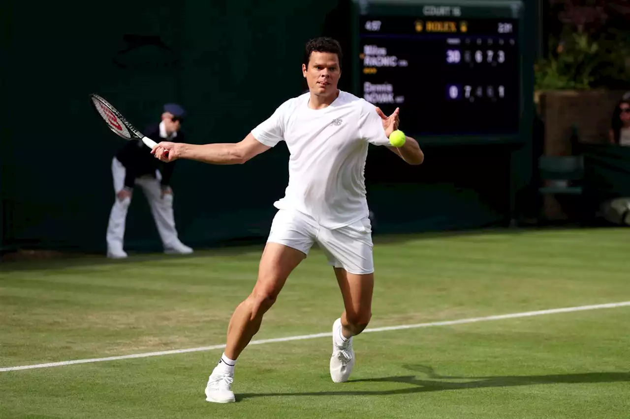 Milos Raonic beats Novak in triumphant return to Wimbledon