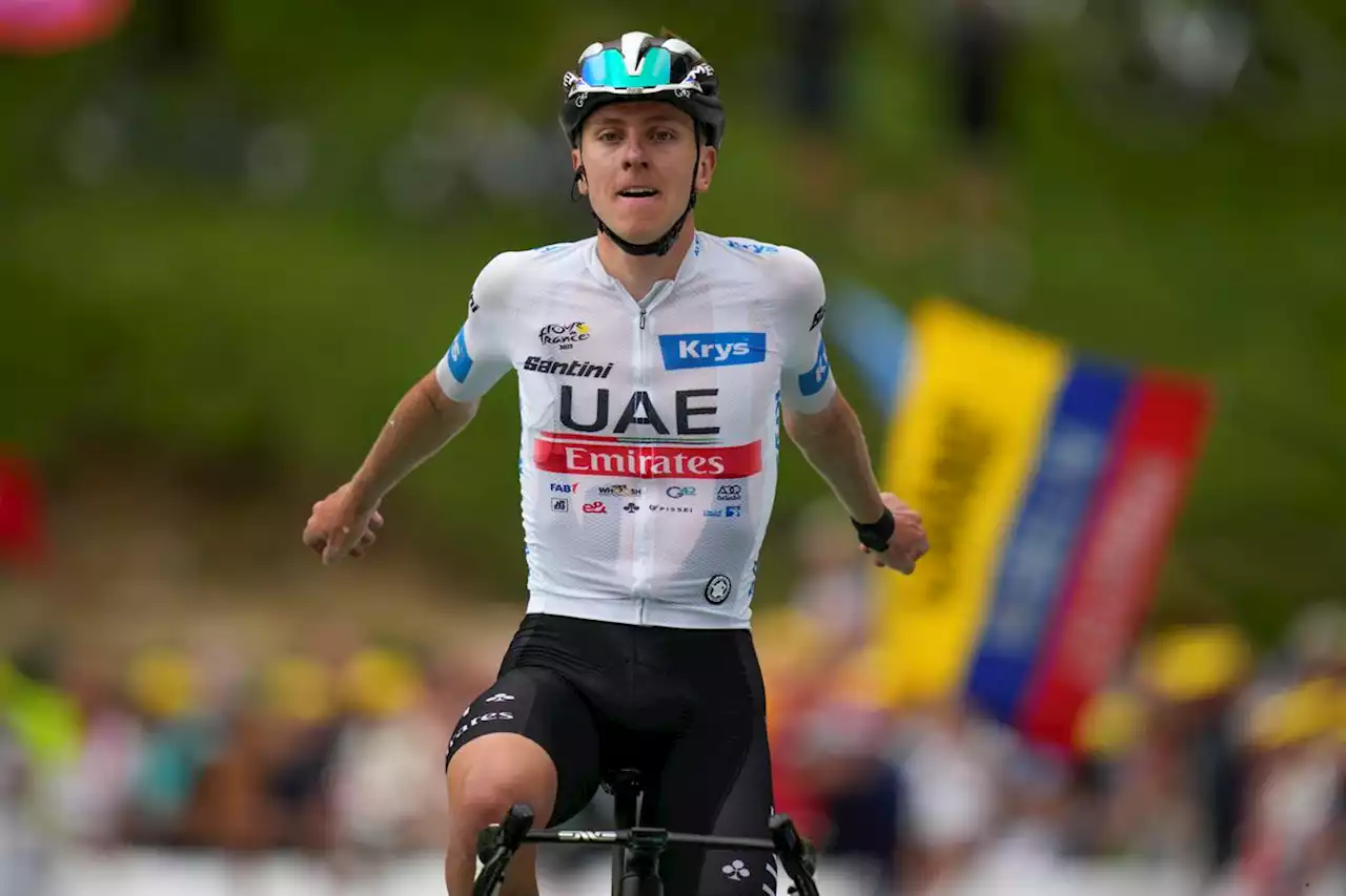 Pogacar wins Pyrenees big stage; Vingegaard claims Tour de France’s yellow jersey