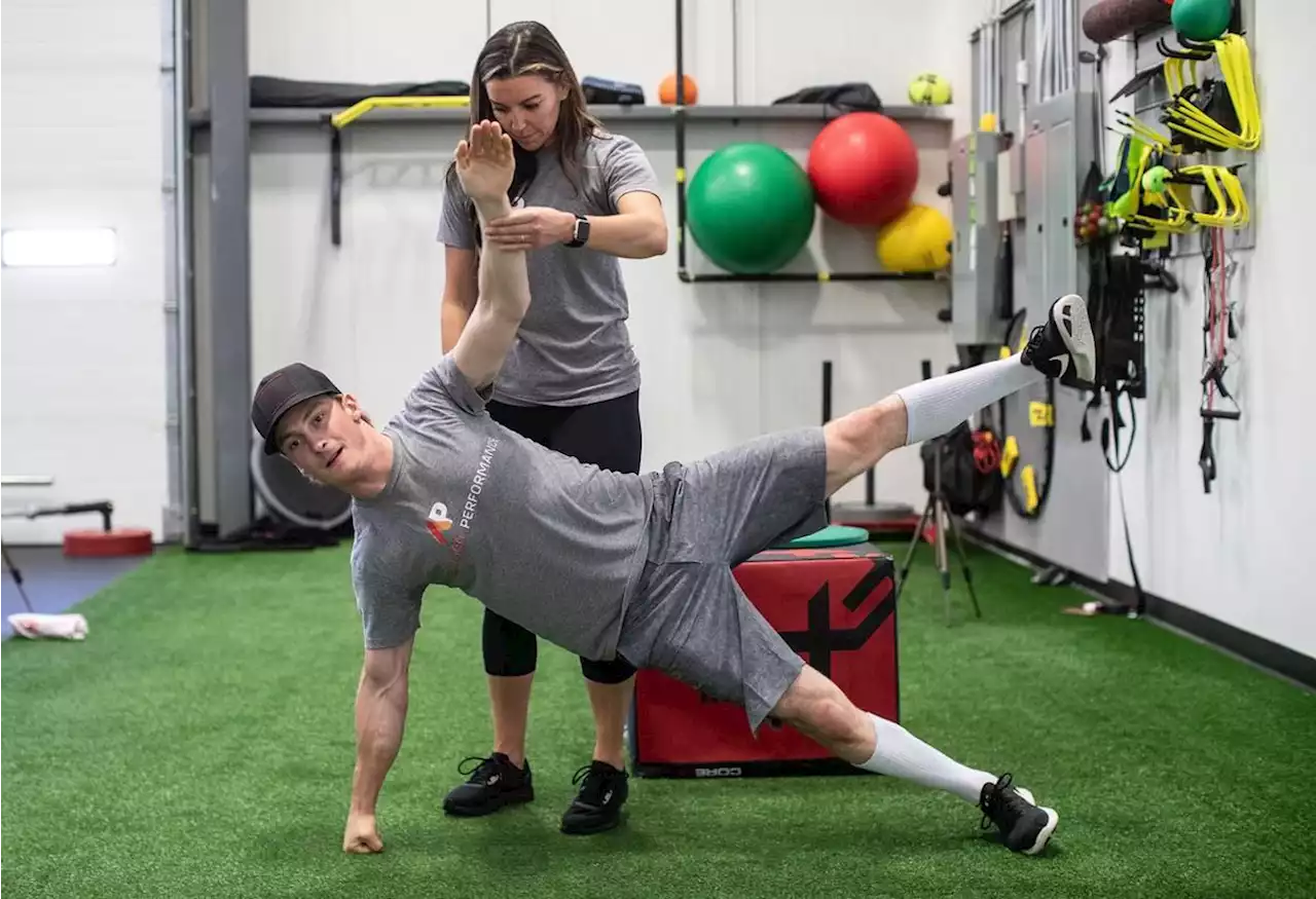 Prepping the body for the bucking; more Calgary Stampede rodeo athletes buckle down in gym