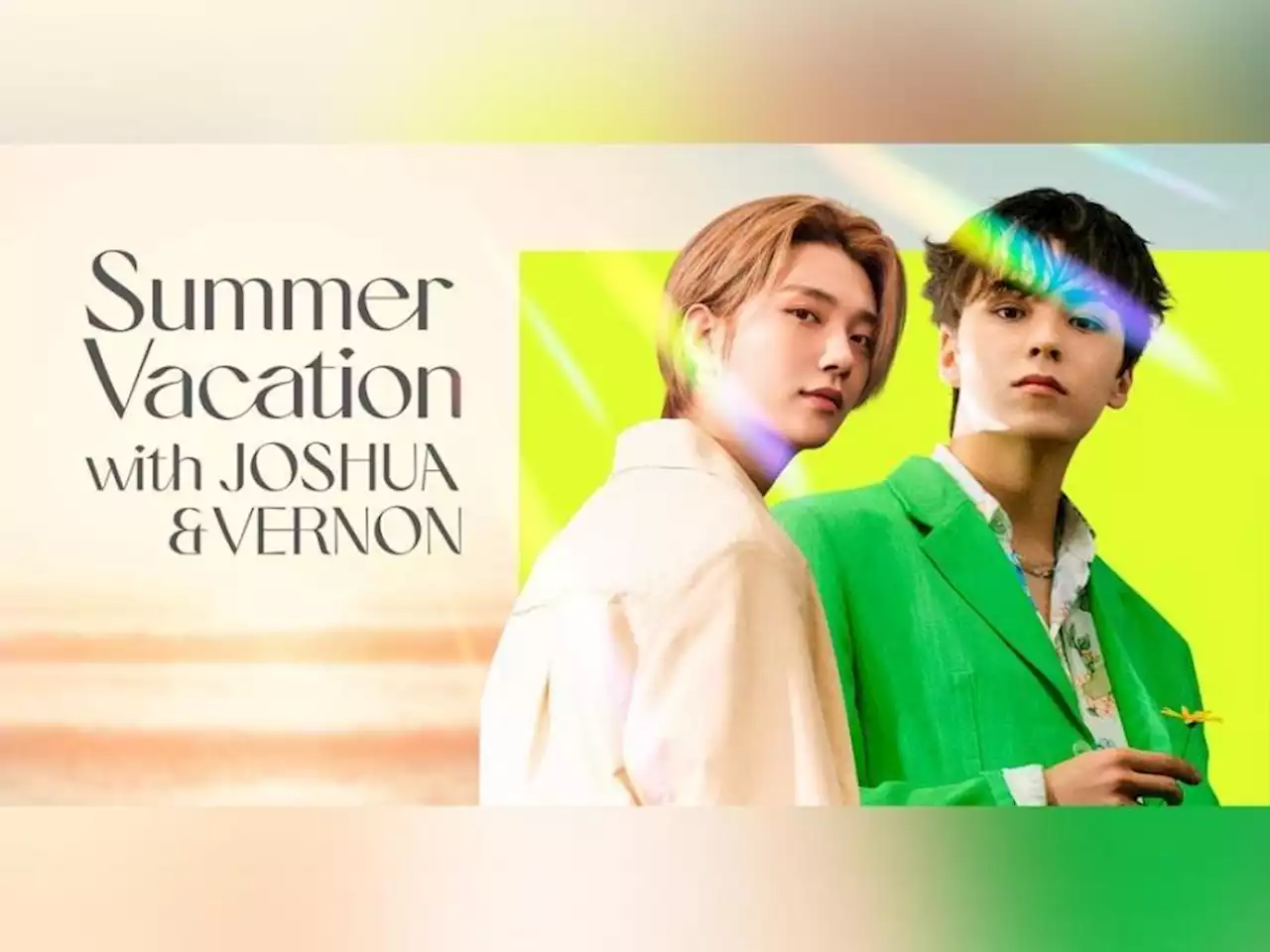 SEVENTEEN's Joshua and Vernon ready to launch their Apple Music radio show this July