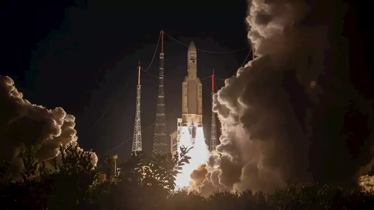 Europäische Rakete Ariane 5 hat zum letzten Mal Satelliten ins All gebracht