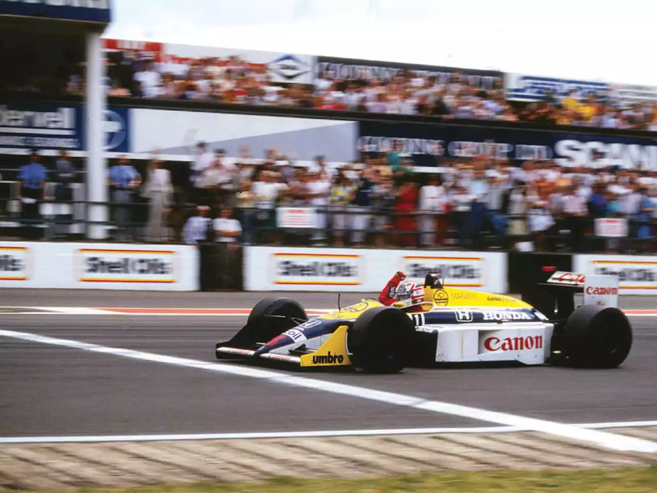 Silverstone 1987: a lezione di sorpasso con Mansell e Piquet