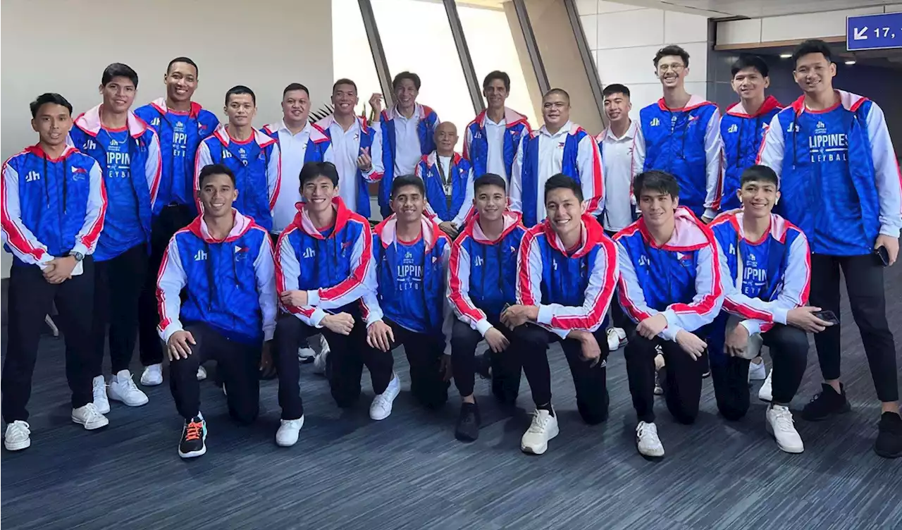 Marck Espejo returns as PH men’s volleyball team heads to Taiwan for AVC Challenge Cup