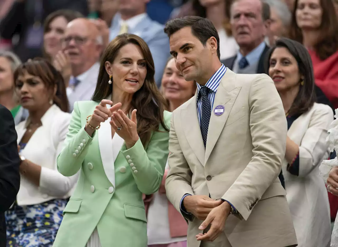 Kate Middleton in blazer verde menta a Wimbledon, omaggio a Lady D | iO Donna