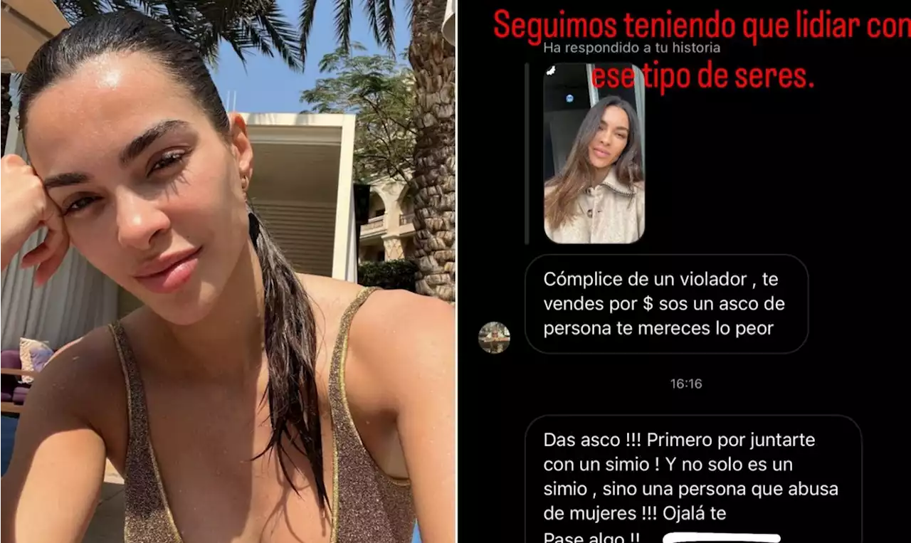 'Cúmplice de estuprador': Joana Sanz, ex de Daniel Alves, desabafa após ofensa nas redes