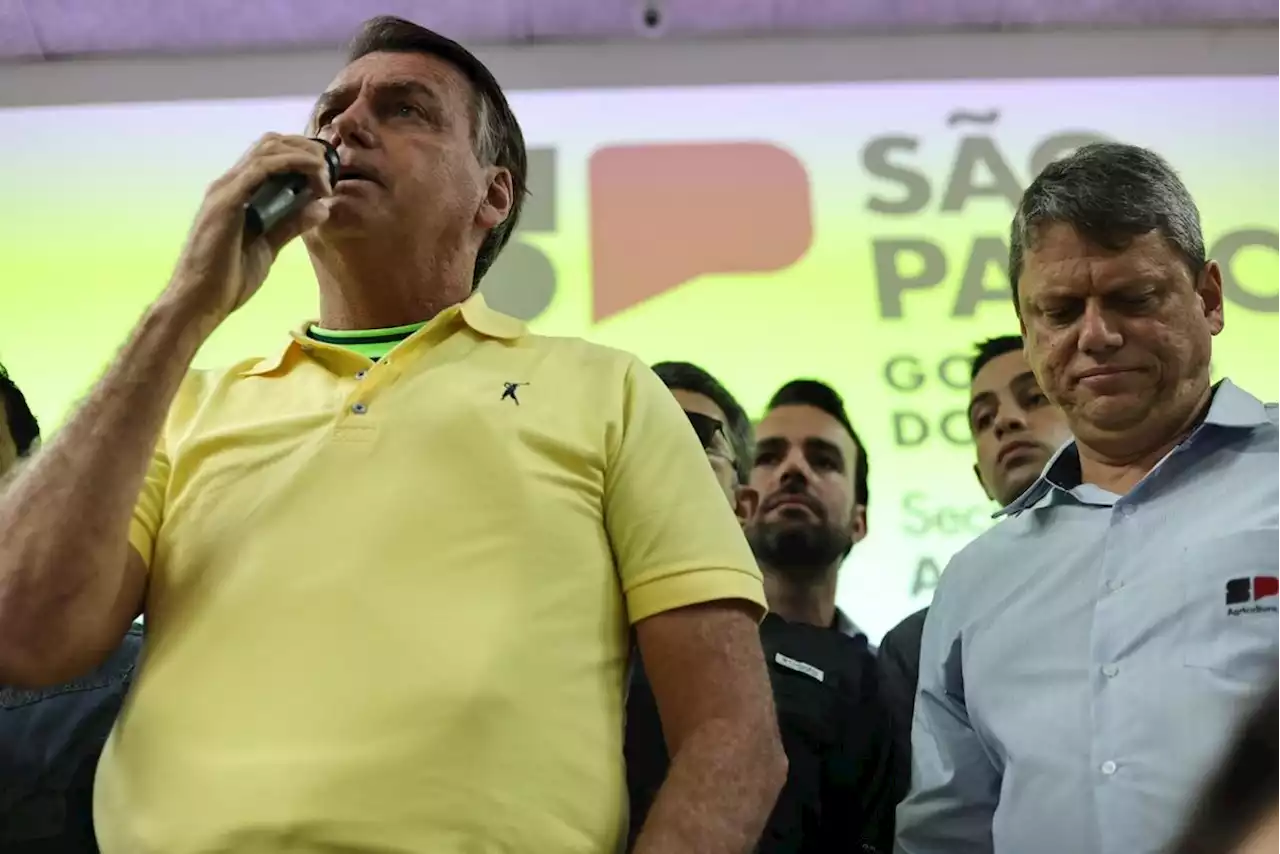 Tarcísio e Bolsonaro se desentendem em evento do PL sobre a Reforma Tributária; veja vídeo