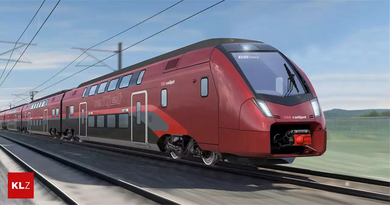 14 Züge bestellt: Der Railjet kommt ab 2026 auch als Doppeldecker daher