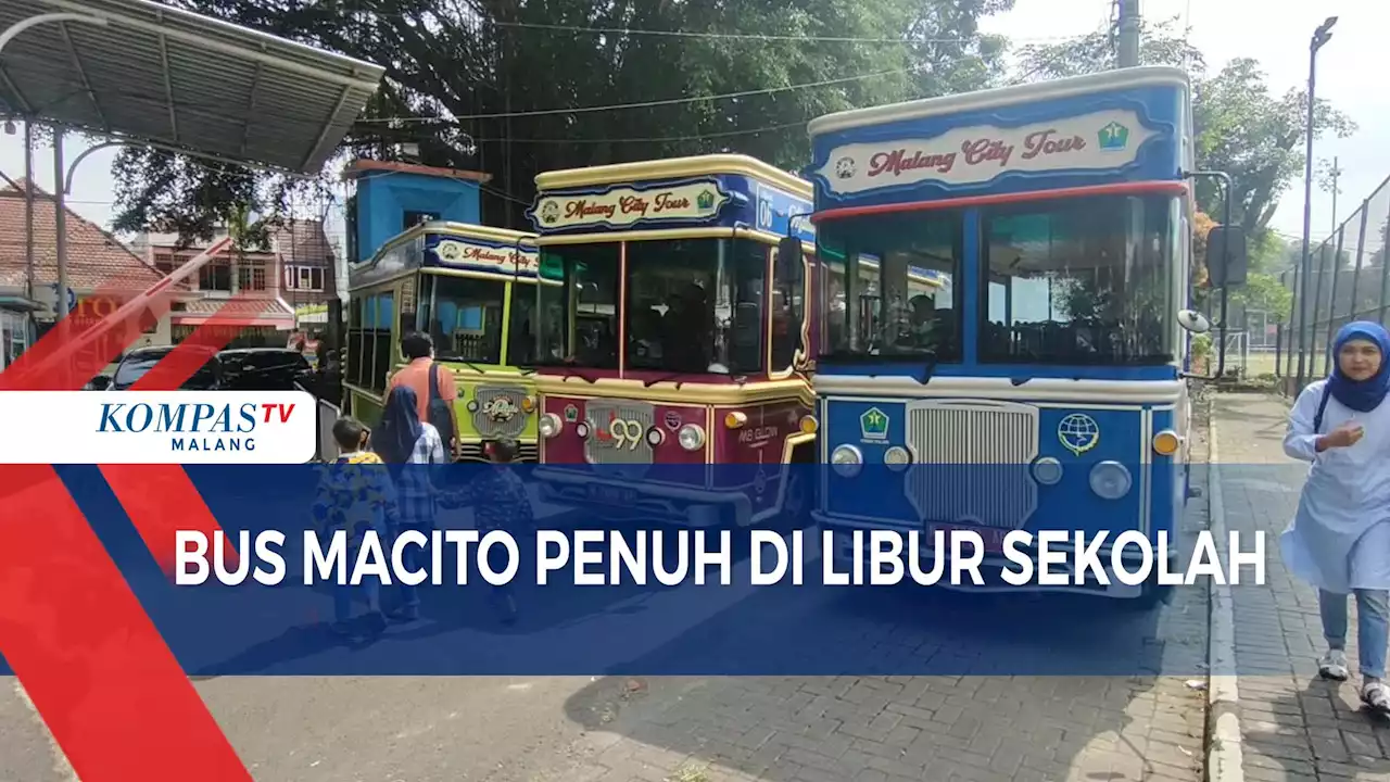 Penumpang Bus Macito Membludak di Libur Sekolah