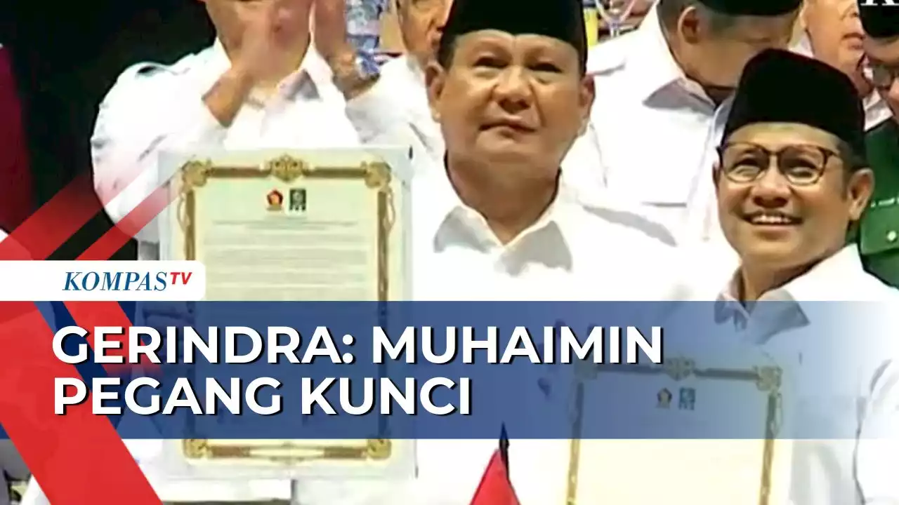 Soal Bakal Cawapres, Gerindra: Muhaimin Pegang Kunci