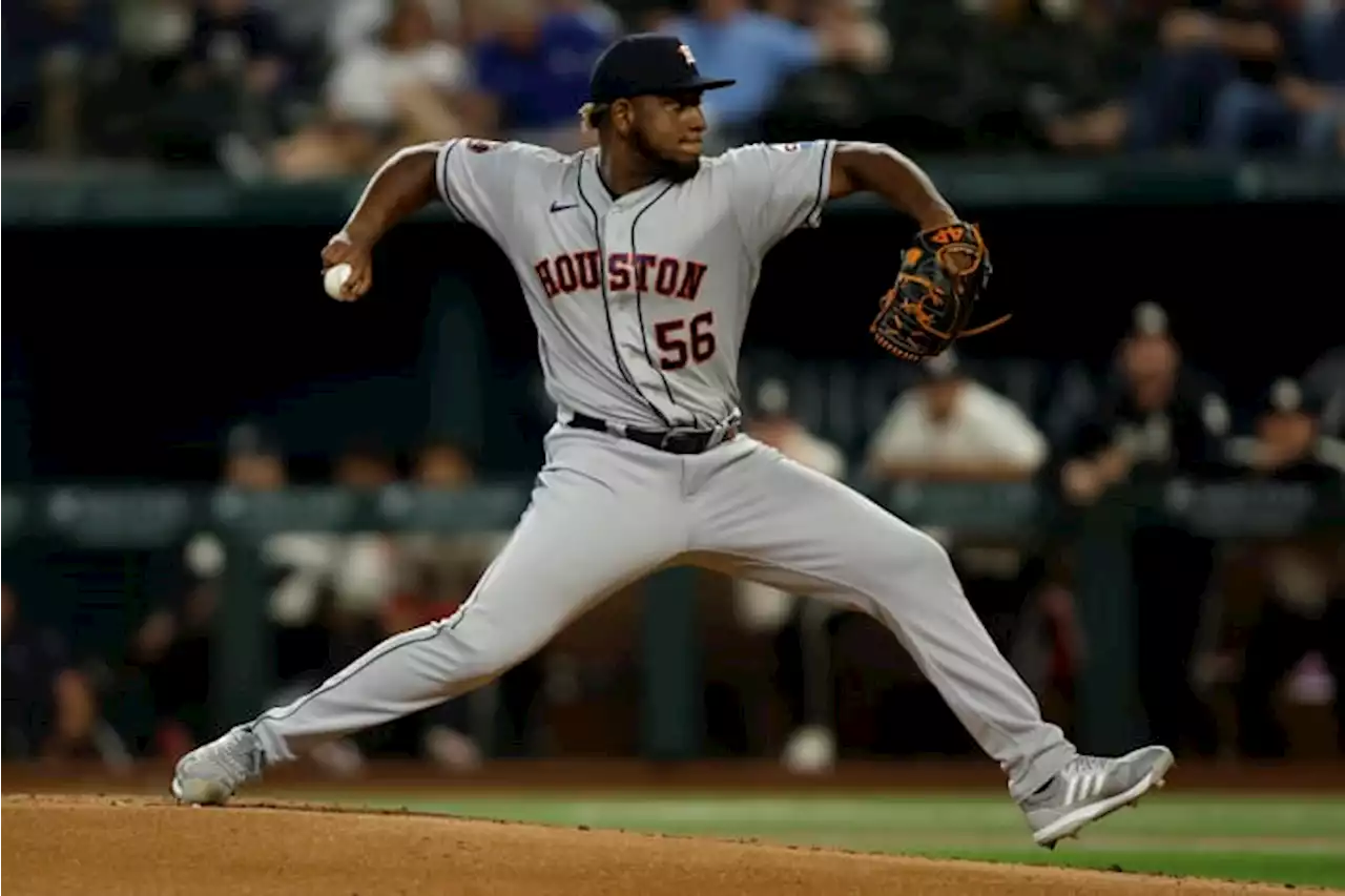 Sources: Houston Astros to recall pitcher Ronel Blanco