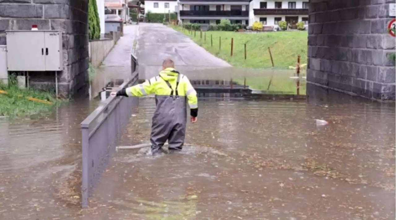 Extreme Unwetter suchten Salzburg und Tirol heim