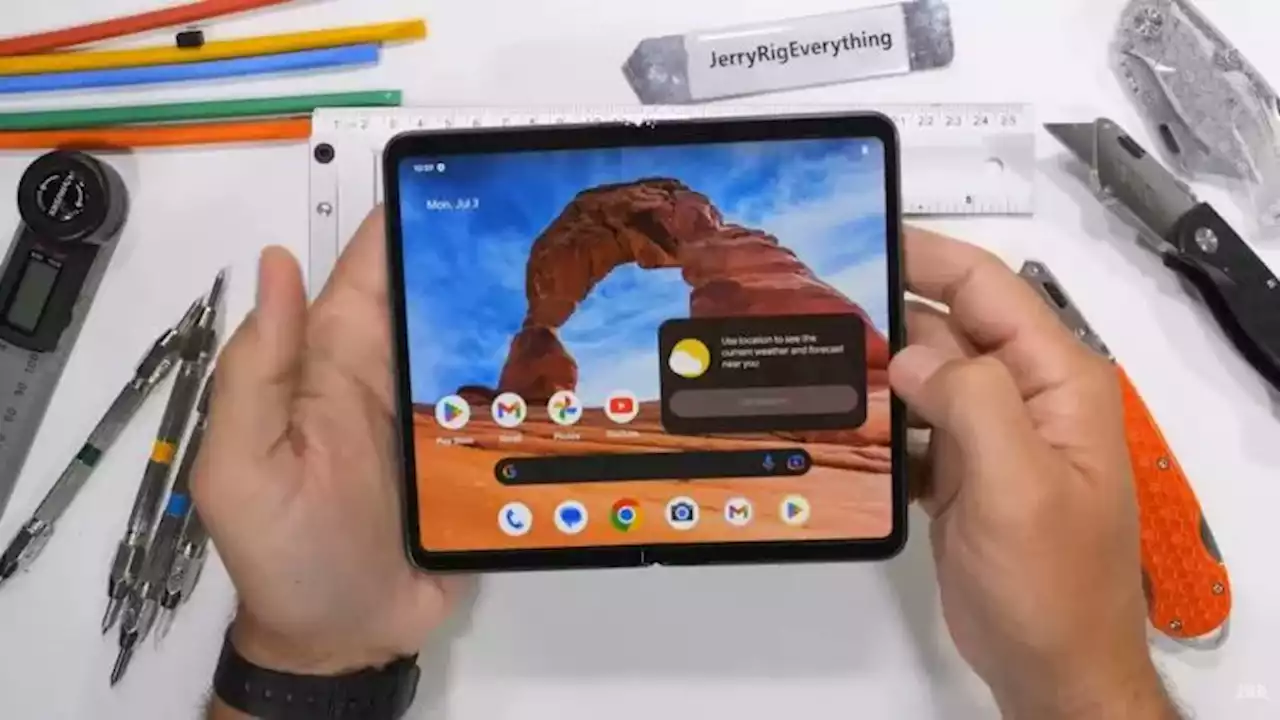 Google Pixel Fold Is The First Foldable To Fail Bend Test