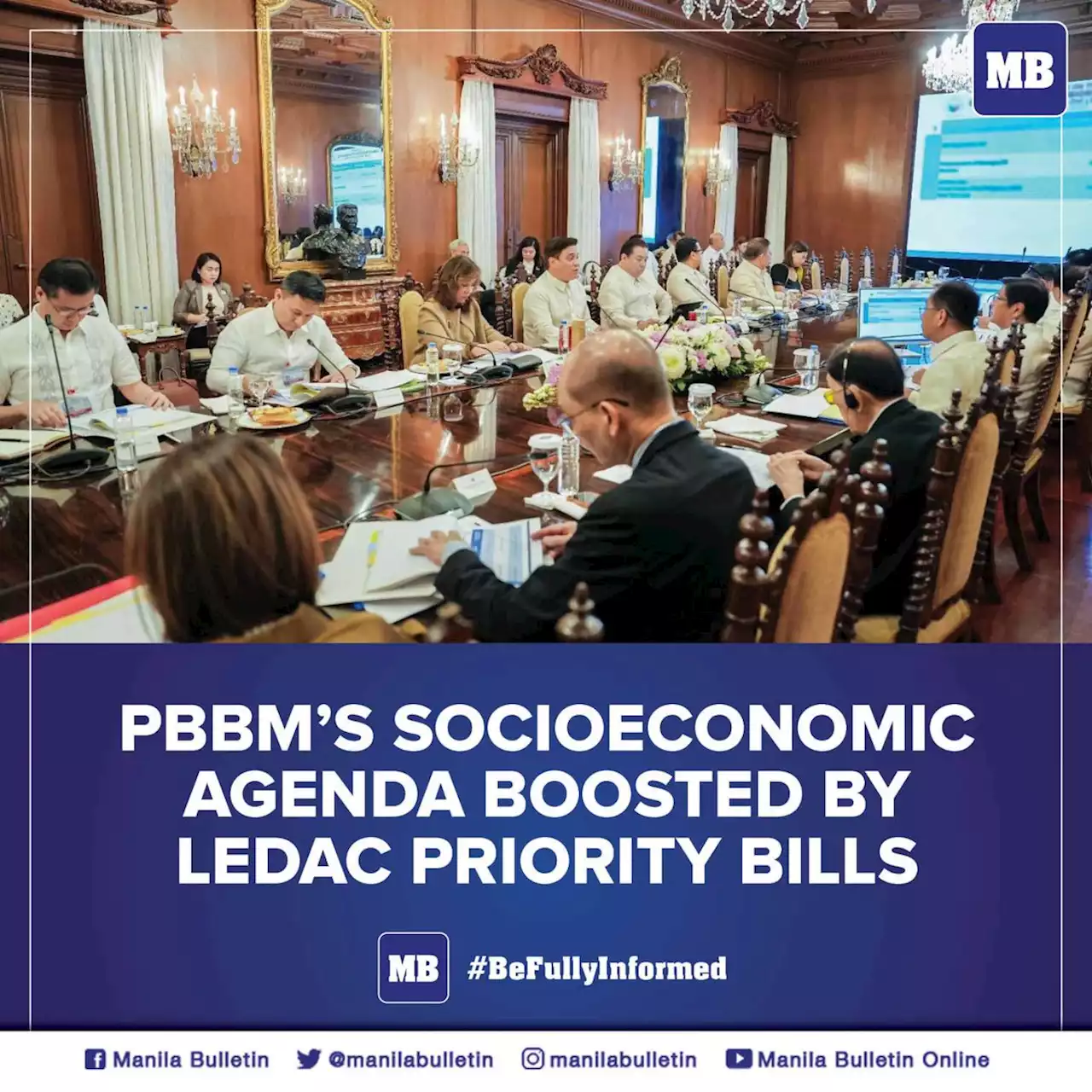 PBBM's socioeconomic agenda boosted by LEDAC priority bills