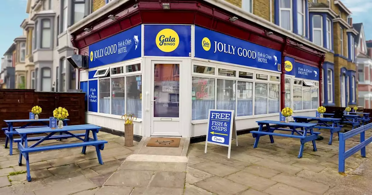 ''World's first' fish and chips hotel coming to Blackpool this weekend