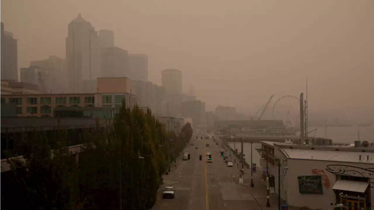 Wildfire smoke, firework smog clears, air quality improves over Puget Sound