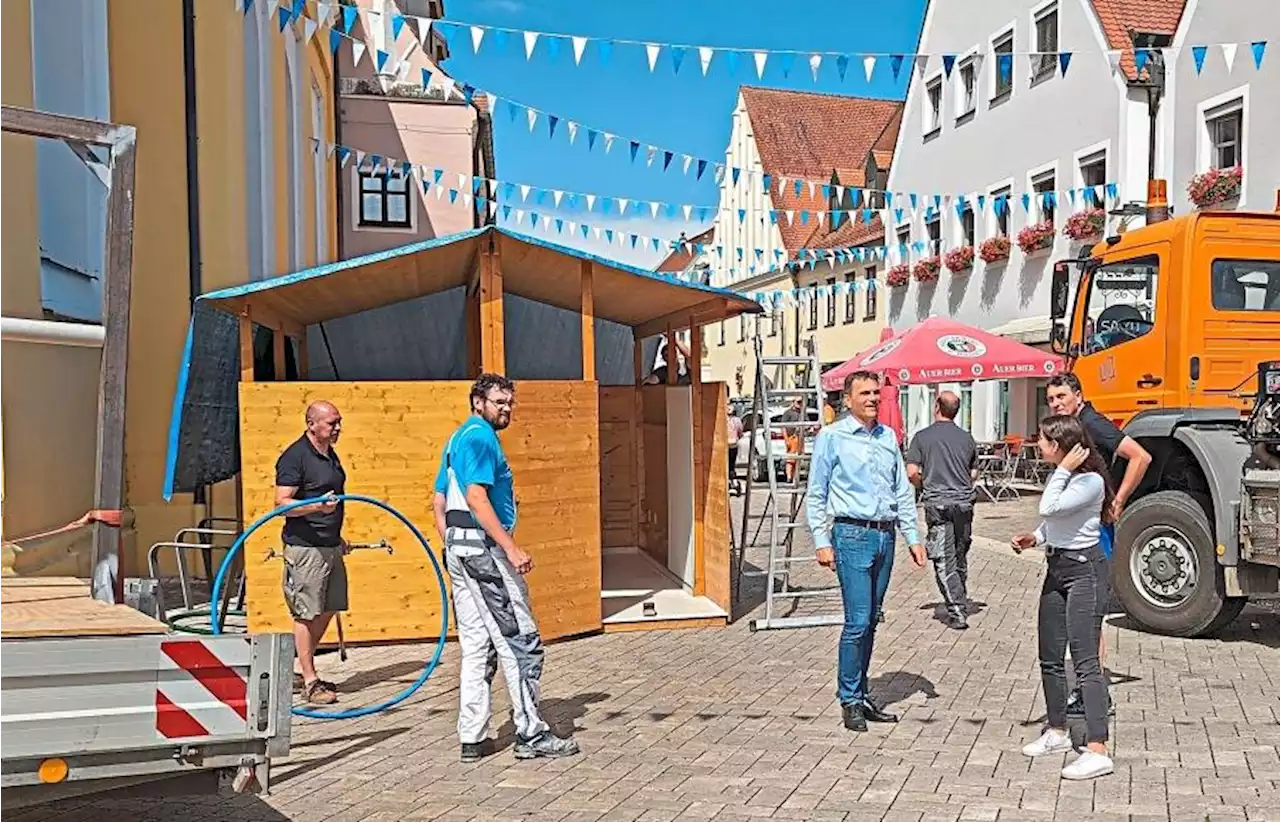 Der Countdown für das Stadtfest in Neustadt a.d. Donau läuft