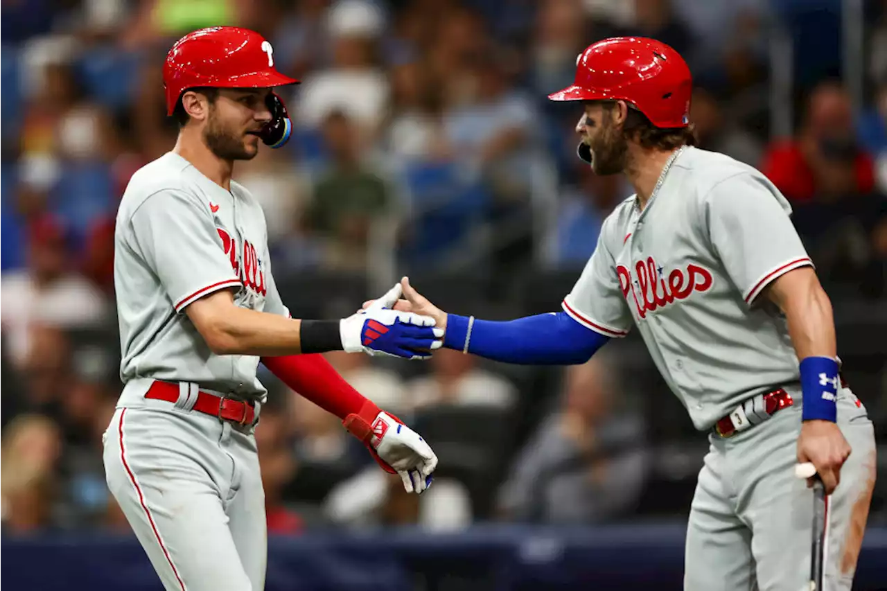 Phillies slug their way to another impressive win at Tampa Bay