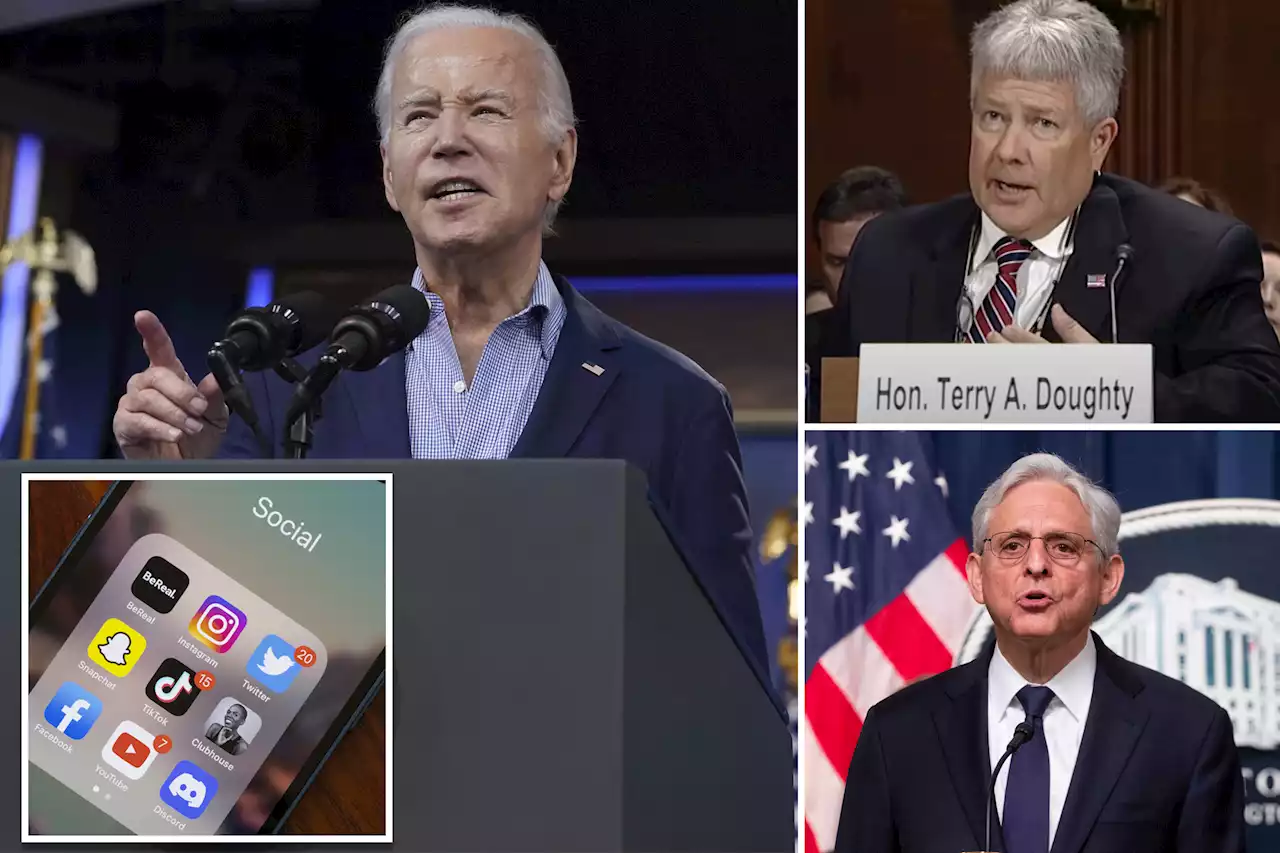 Biden DOJ to appeal federal on ruling Big Tech collusion