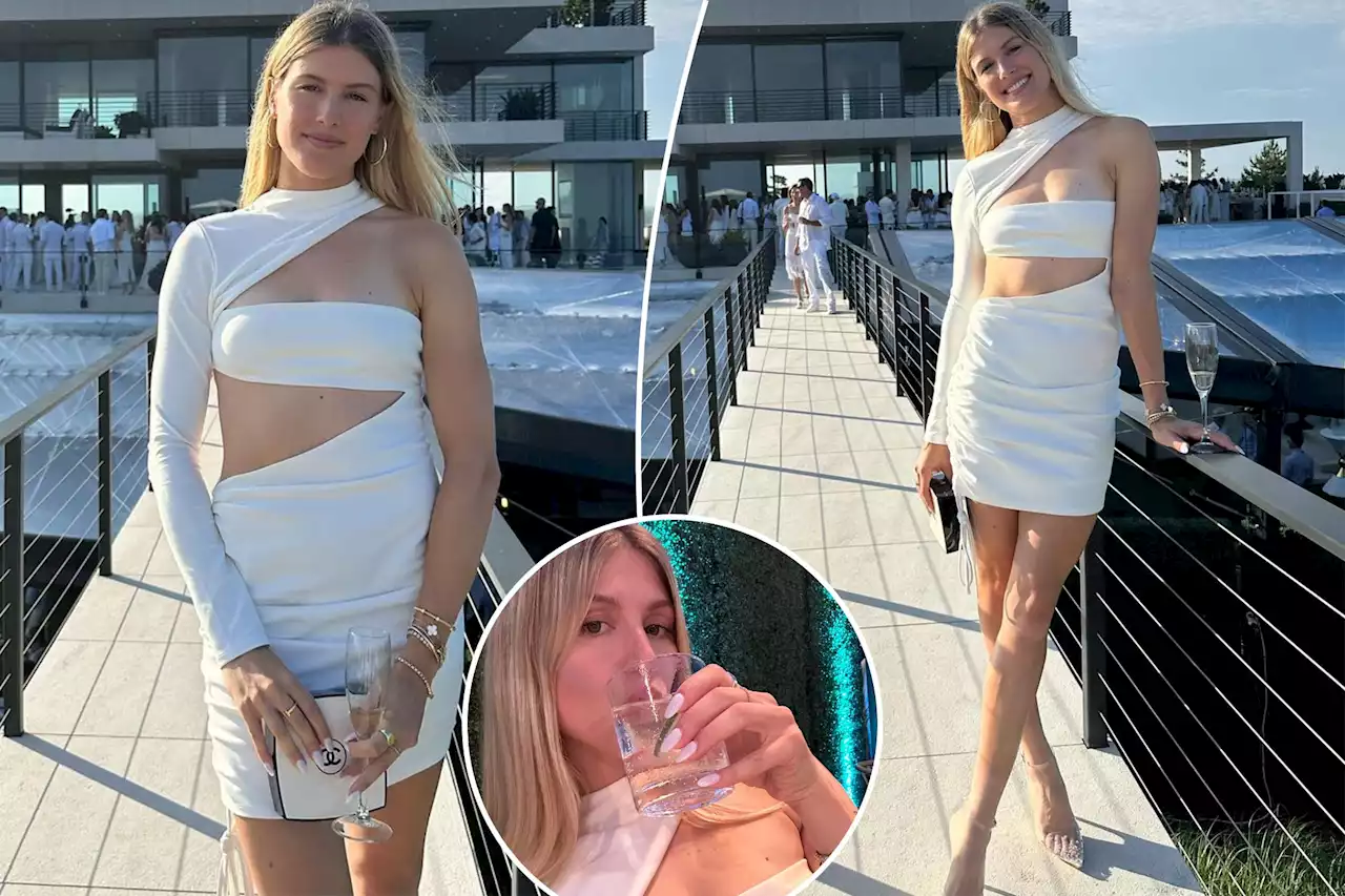 Eugenie Bouchard gets over Wimbledon disappointment at Michael Rubin’s star-studded white party