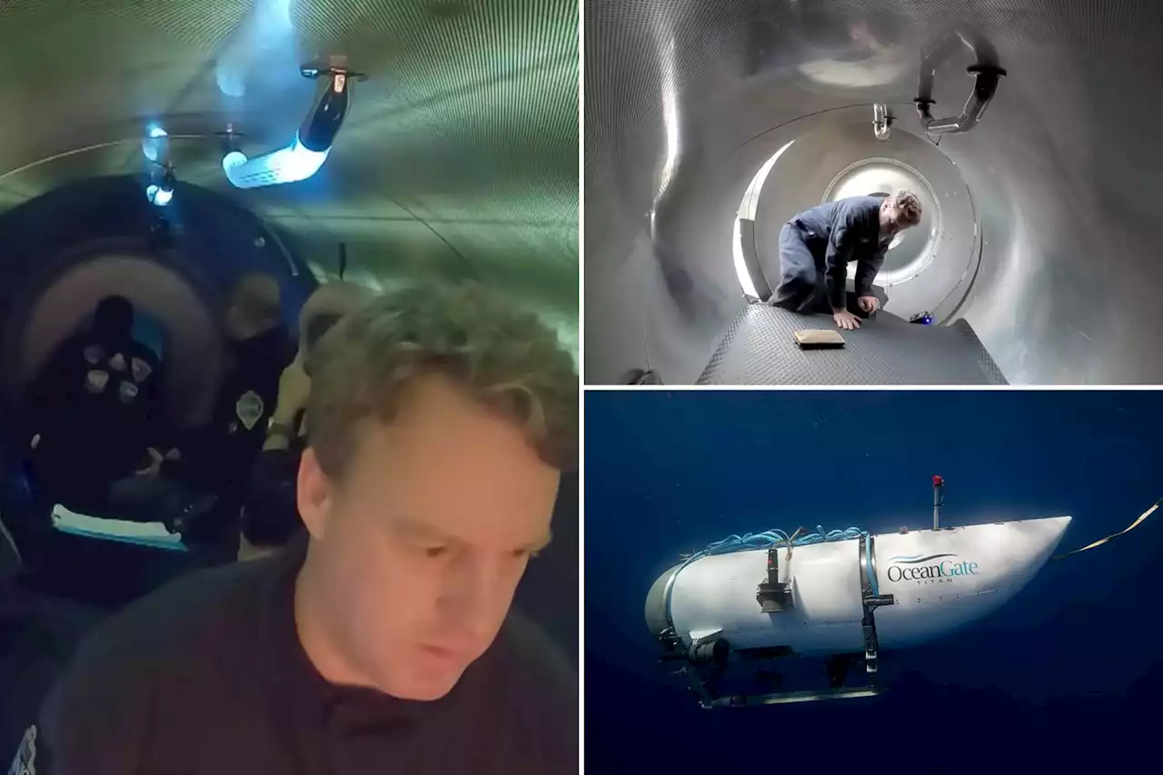 Titanic submersible spun out of control on prior dive with panicked passengers stuck onboard