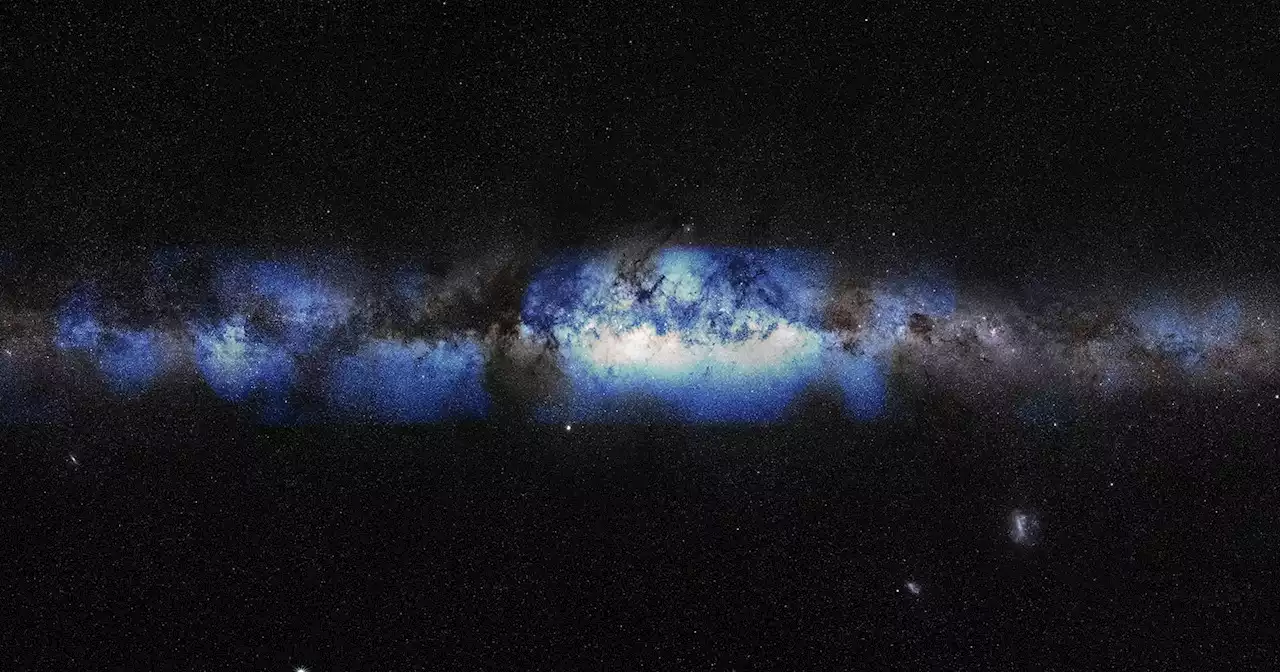 Groundbreaking Milky Way Image Captured with Antarctic Neutrino 'Lens'