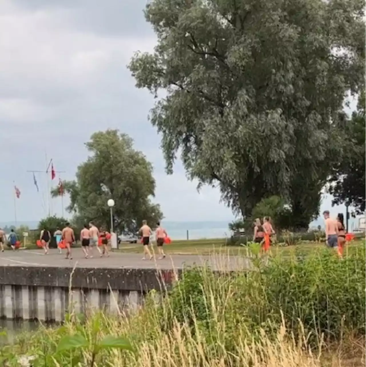 Kapo Thurgau: Seeschwimmen stand auf dem Programm (Video)