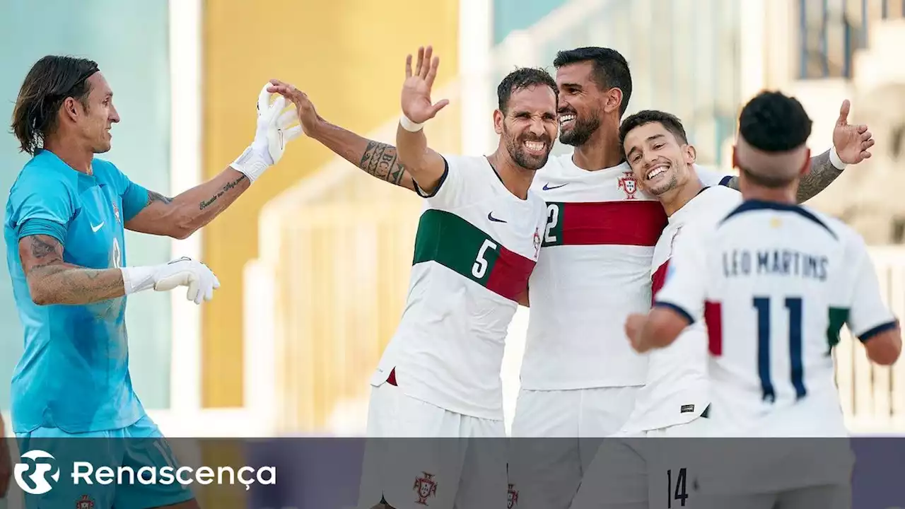 Futebol de Praia. Portugal vence França por 7-3 e está a uma vitória do Mundial - Renascença