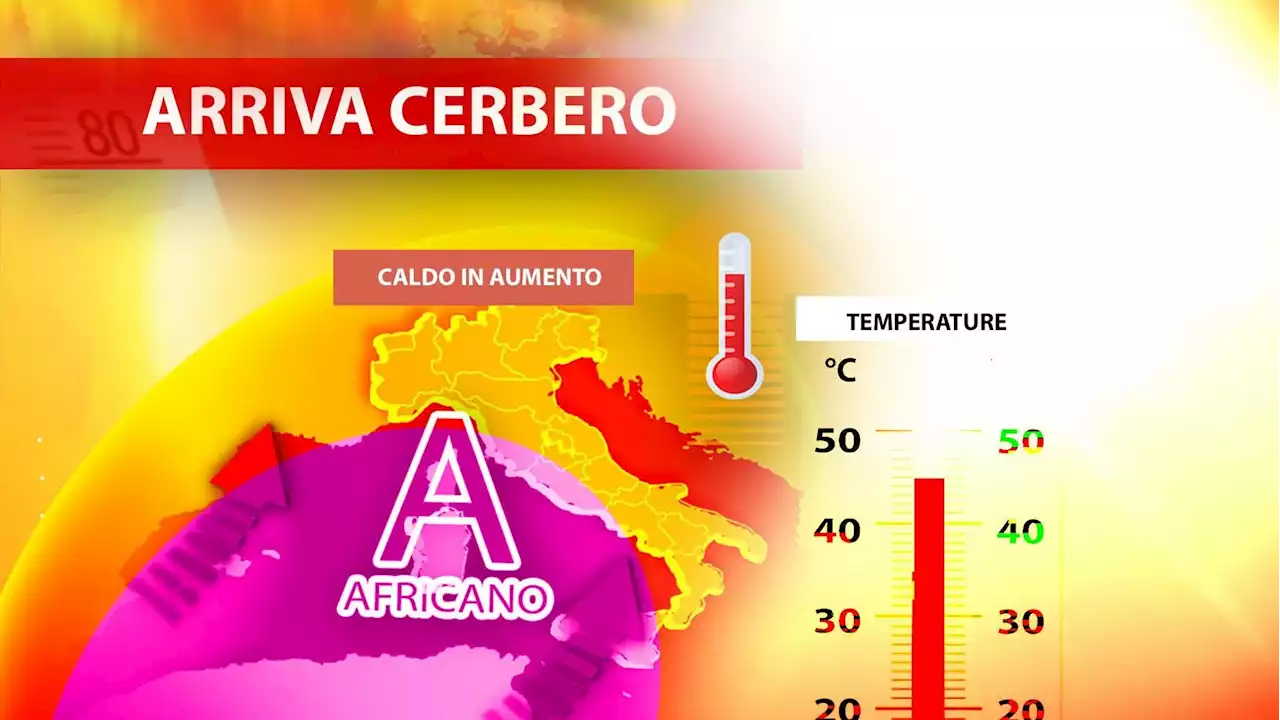 Previsioni meteo, avanza l’anticiclone africano Cerbero: attesi picchi di 45 gradi