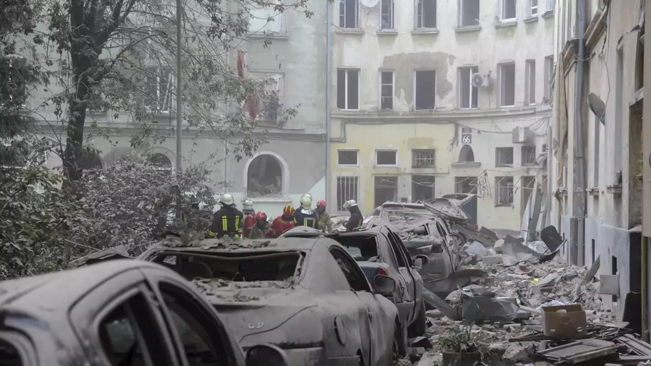 Guerre en Ukraine: dans l'Ouest du pays, Lviv touchée par des frappes russes