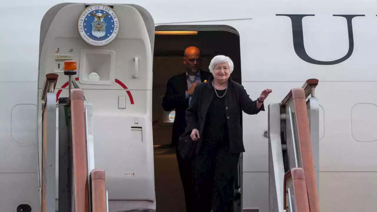 La secrétaire américaine au Trésor Janet Yellen en visite à Pékin pour quatre jours