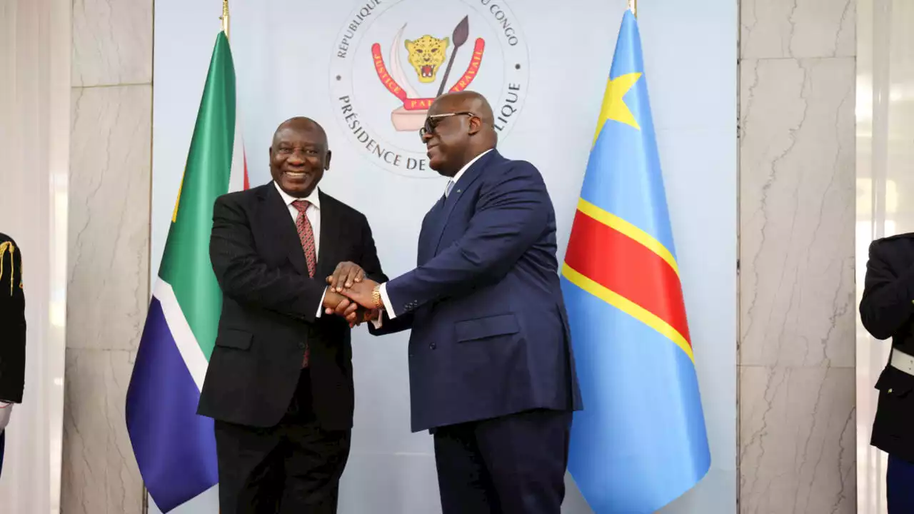 RDC: la situation dans l'Est au cœur de la visite du président sud-africain à Kinshasa