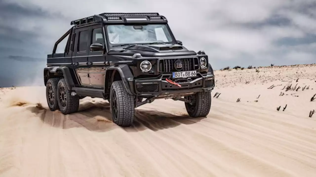 Brabus’s New XLP 900 6×6 Superblack Is Its Most Ferocious G-Wagen Yet