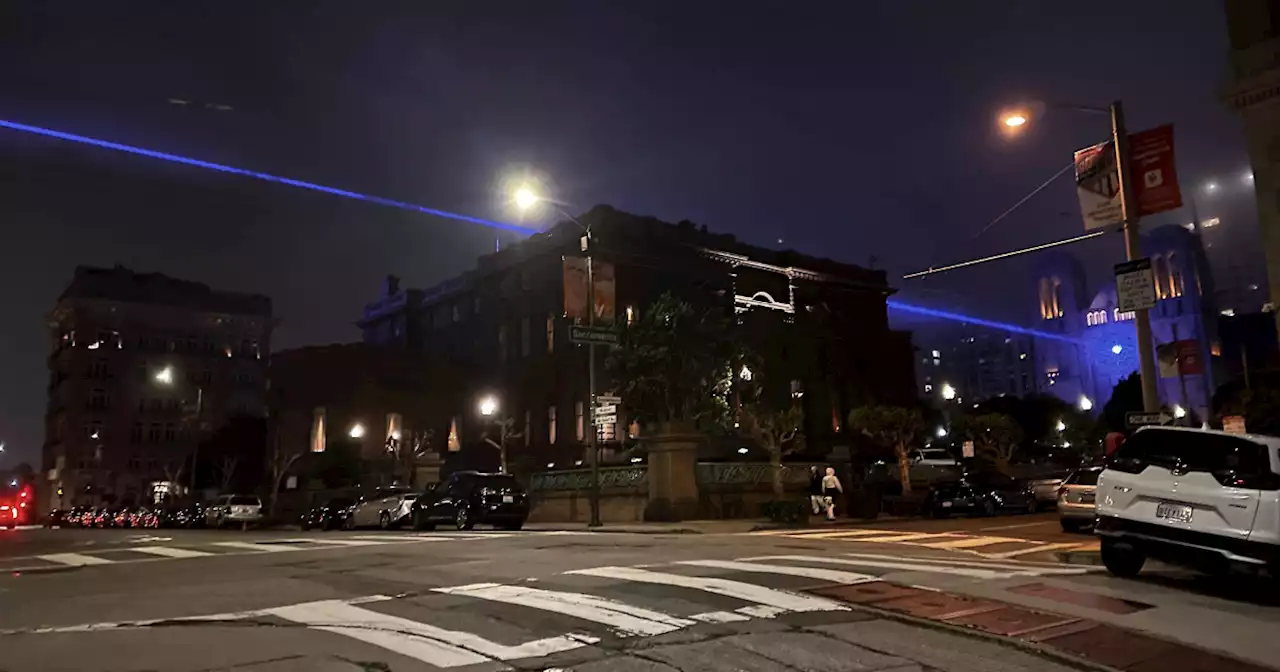 Mysterious Grace Cathedral laser returns this month